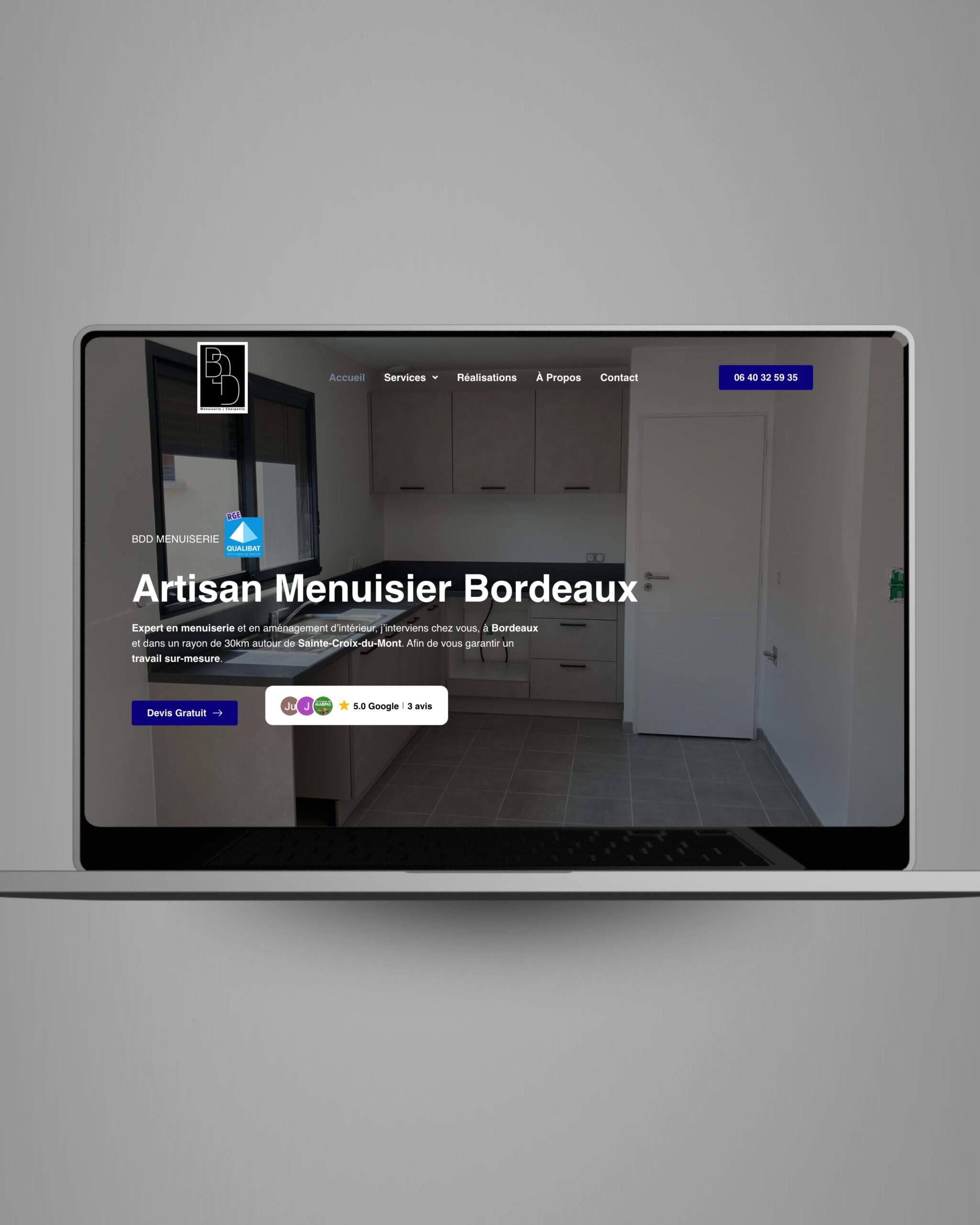 Site BDD Menuiserie