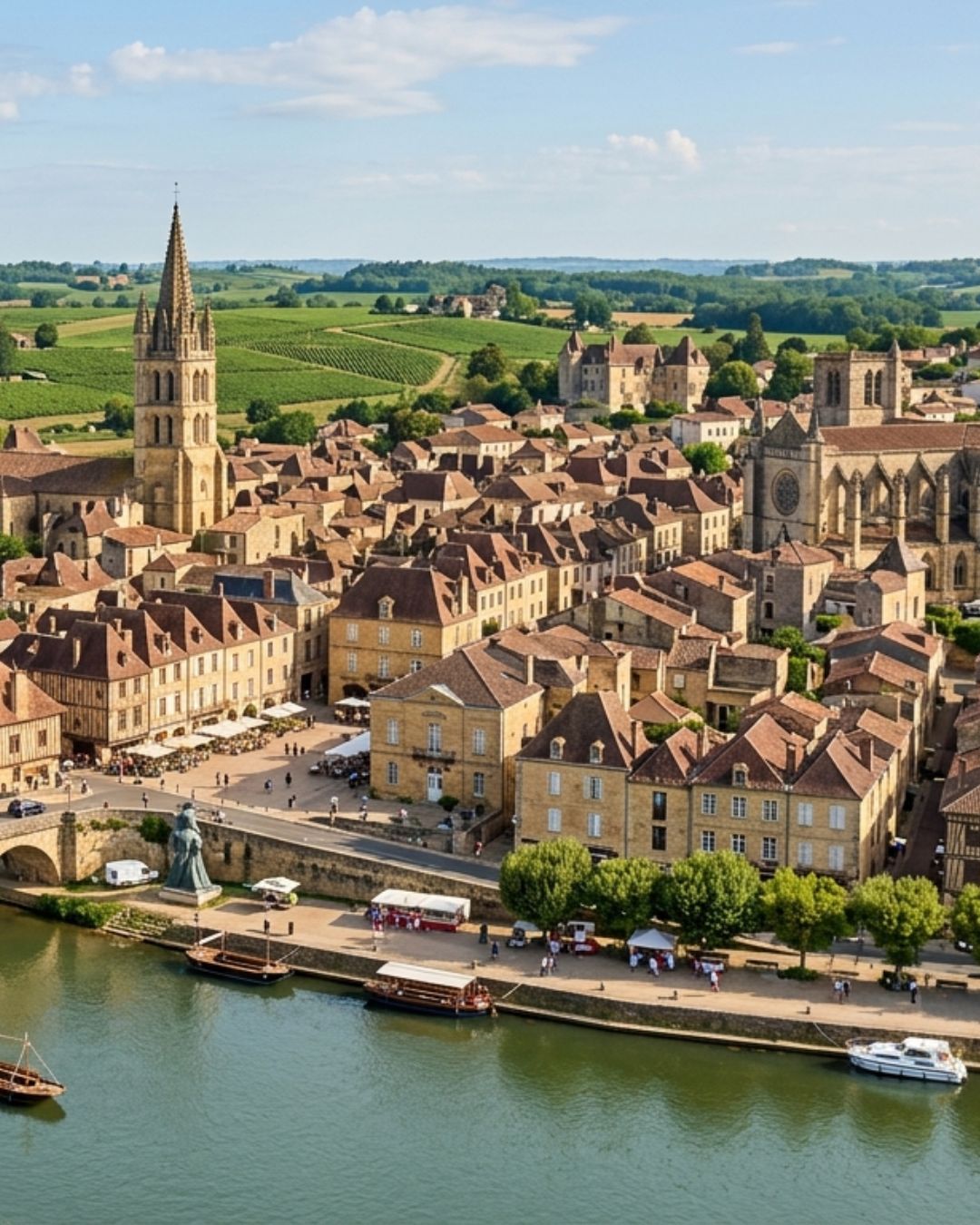 Ville de Bergerac marché